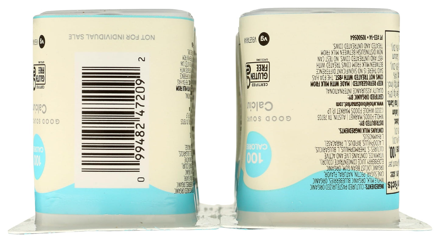 365 Everyday Value OG Blueberry Whole Milk Yogurt, 24 oz