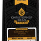 Christopher Bean Coffee Decaffeinated Whole Bean Flavored Coffee, Caramel Nut Fudge Truffle, 12 Ounce
