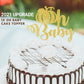 Bestus Pumpkin Cupcake Toppers Set, 25pcs Glitter Cardboard, Gold, for Birthday, Baby Shower, Thanksgiving, Halloween Decorations
