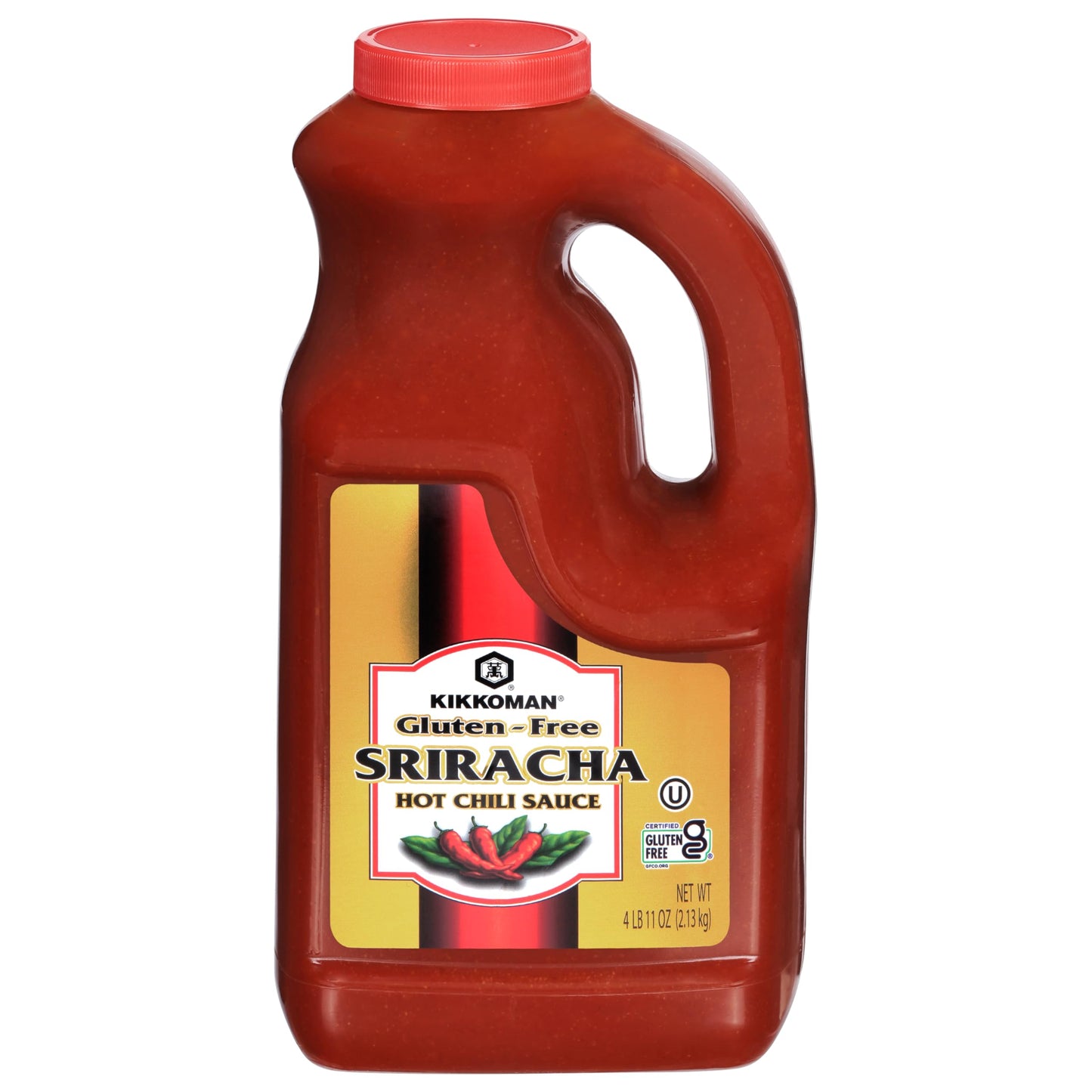 Kikkoman Gluten-Free Sriracha Hot Chili Sauce, Asian-Style Hot Sauce - Great for Sandwiches, Wraps, Pasta, Noodles, Sushi, Poke