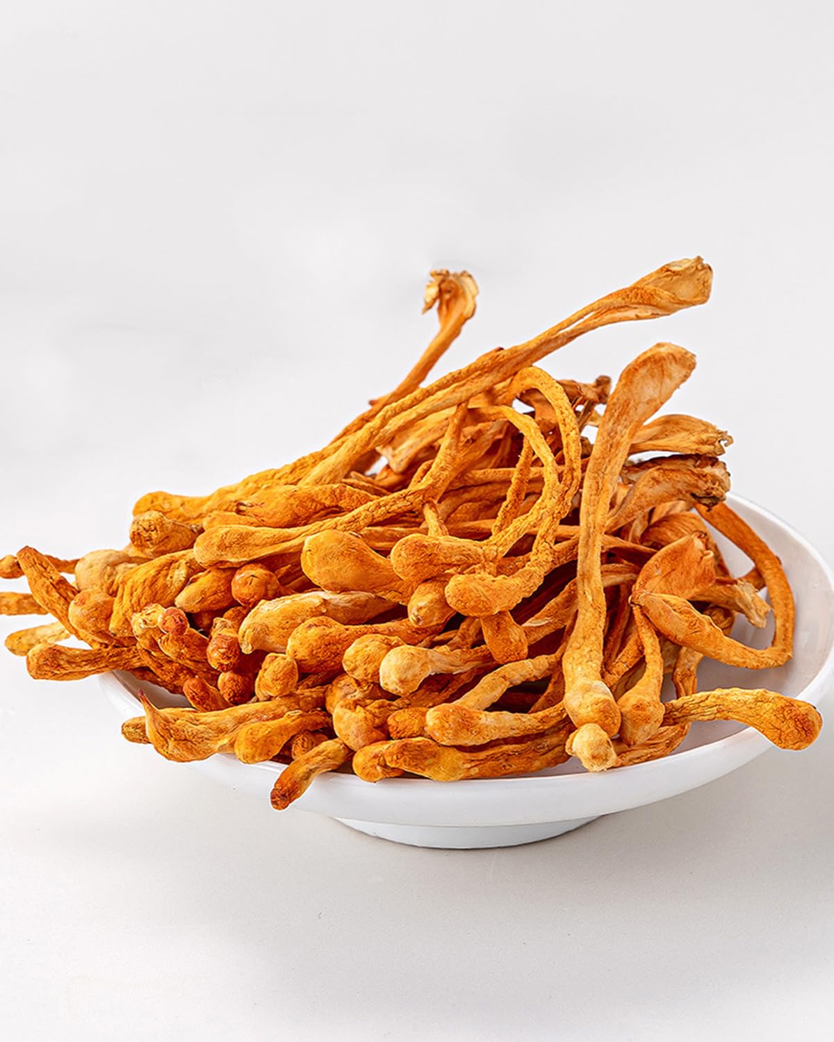 Dried Whole Cordyceps Mushroom - 4.0 Oz, All-Natural Cordyceps For Immunity, Health, And Vegan Recipes, No Additives, No Gmo