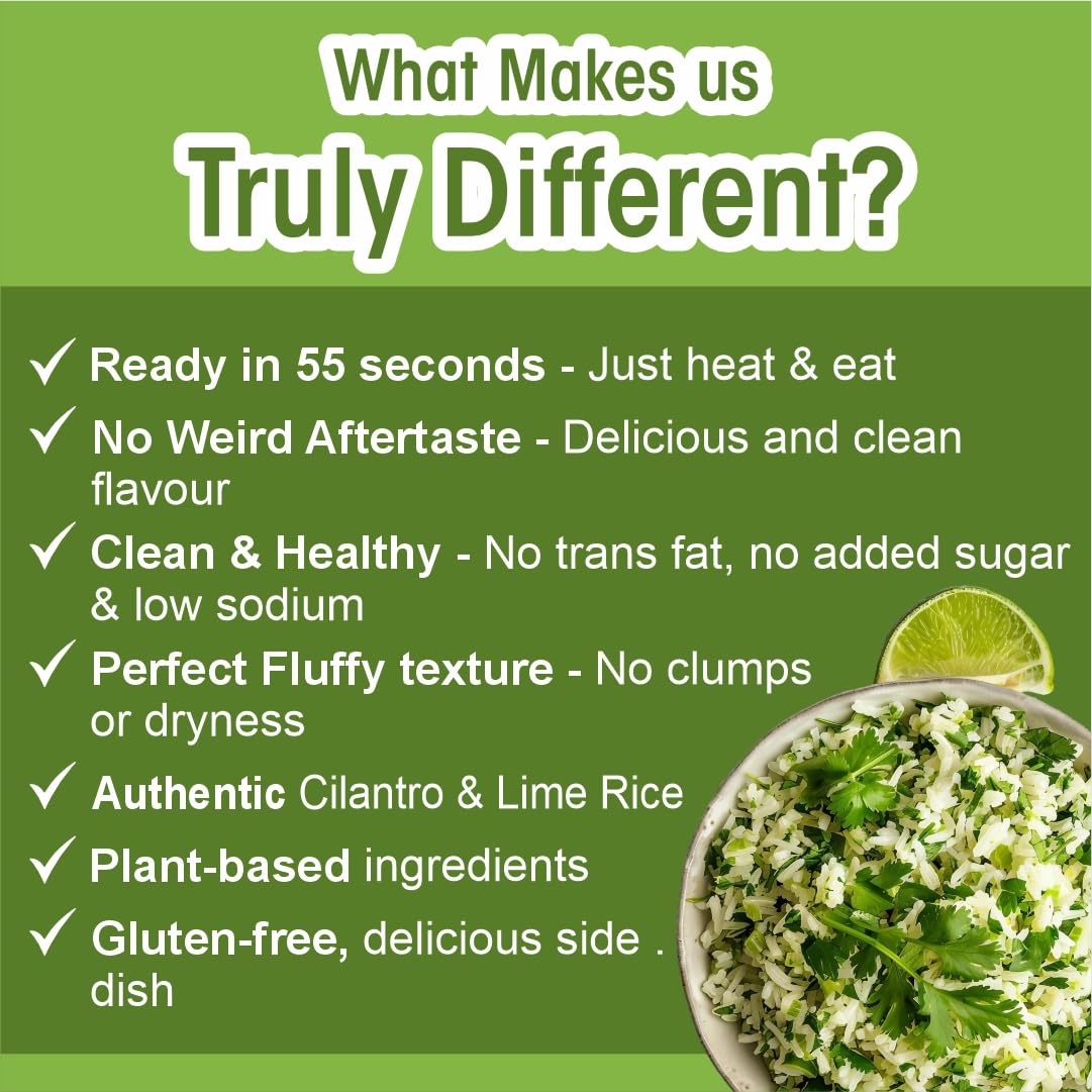 Eat Regal Gourmet Cilantro & Lime Rice, 8.8 Oz Cups, Pack Of 6, Non-Gmo