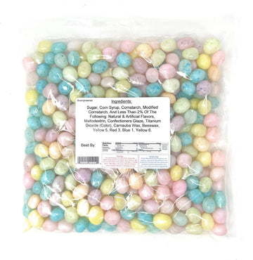 Yankeetraders Speckled Birds Egg Jelly Beans, 2 Pounds, Assorted Fruit, Bulk, Easter, Spring