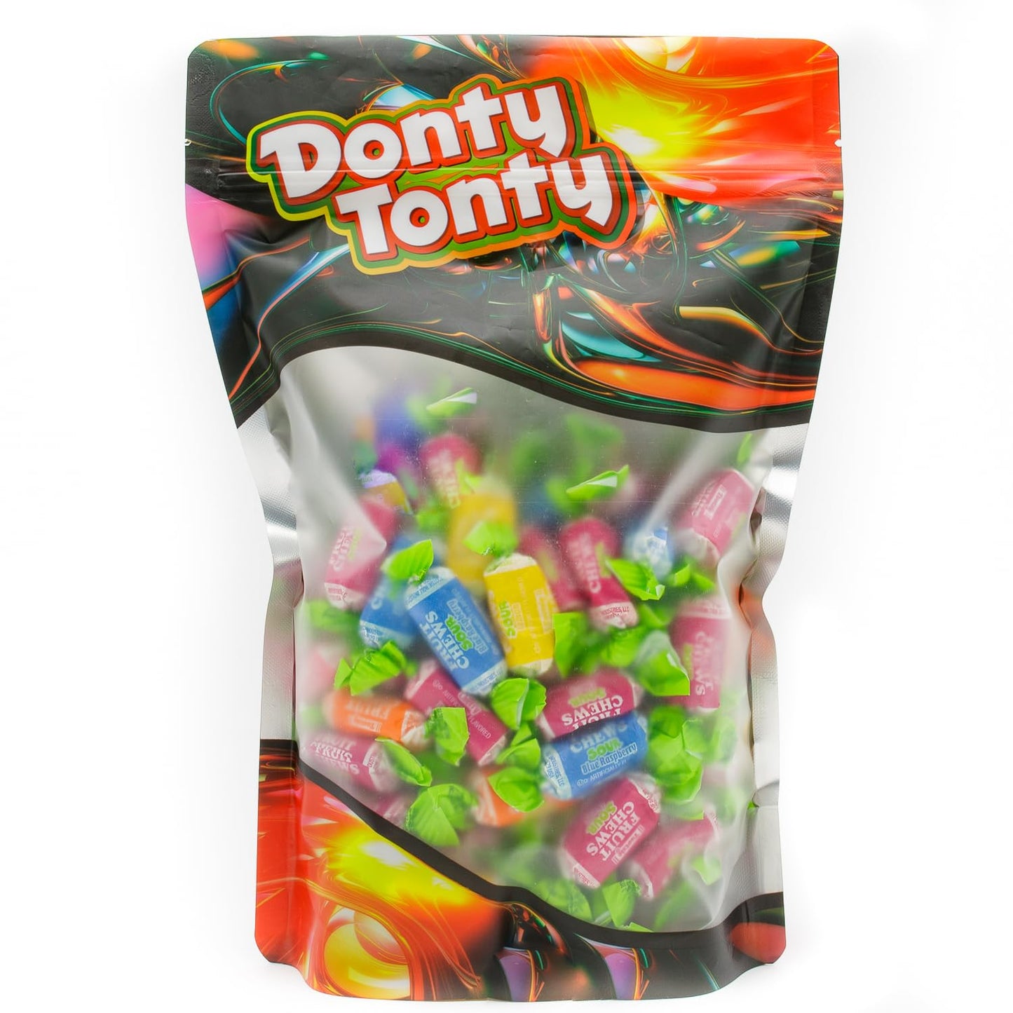 Tootsie Roll Fruit Chews Candy Sour 1 Lb - Bulk Bag, Fruity Flavored, Assorted Flavors, Gluten & Peanut Free, Individually Wrapp