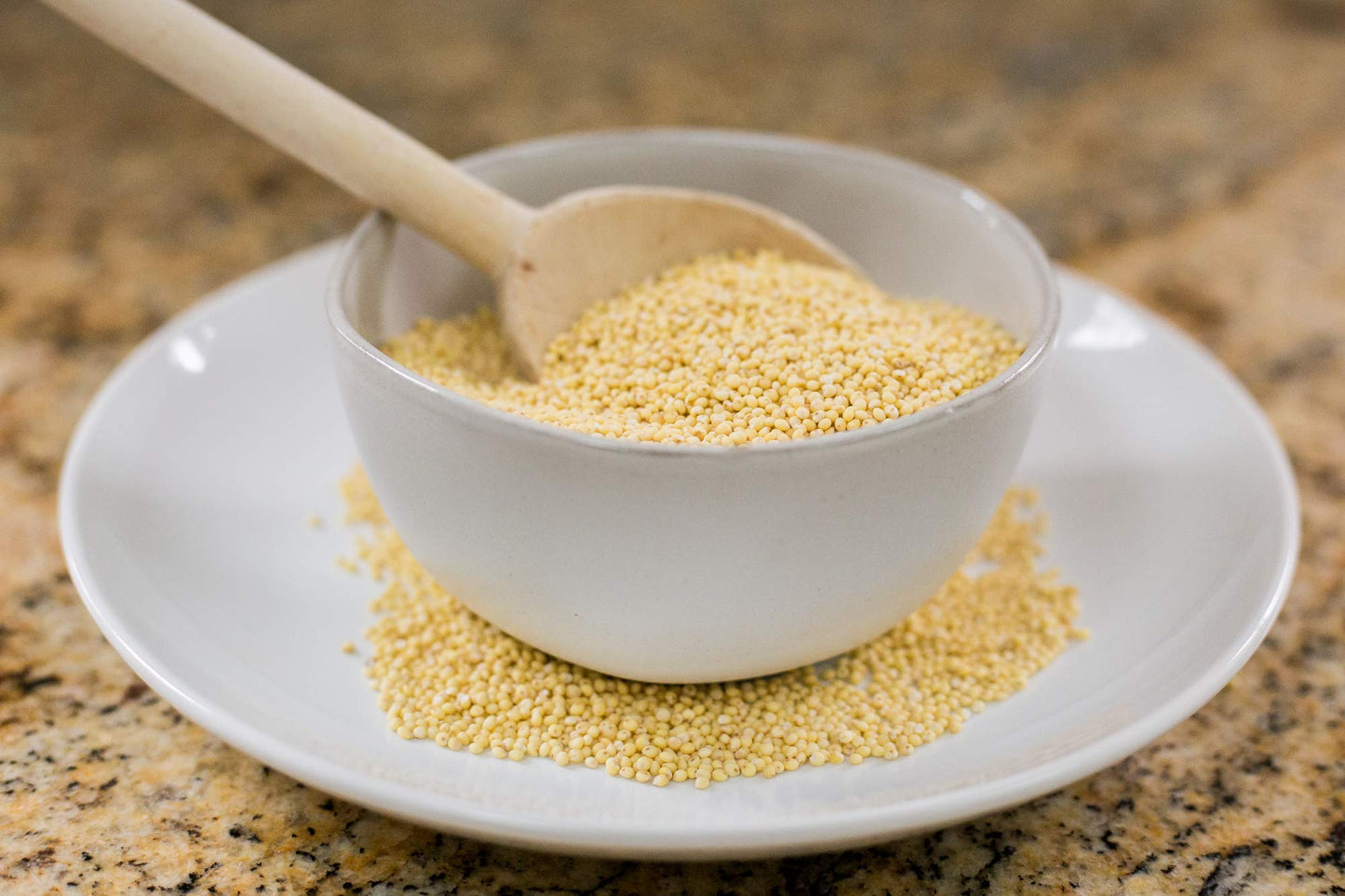 Whole Organic Hulled Millet Seed - 5Lb Millet Organic Whole Grain Seed- Gluten-Free Organic Millet Grain For Porridge, Salads, F