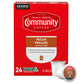 Community Coffee Pecan Praline Flavored Coffee Pods, Medium Roast, Compatible with Keurig 2.0, 24 Count
