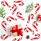 Christmas Mini Candy Canes Classic Red & White Peppermint Flavor For Holiday Family Indulgement - Small Candy Canes Individually