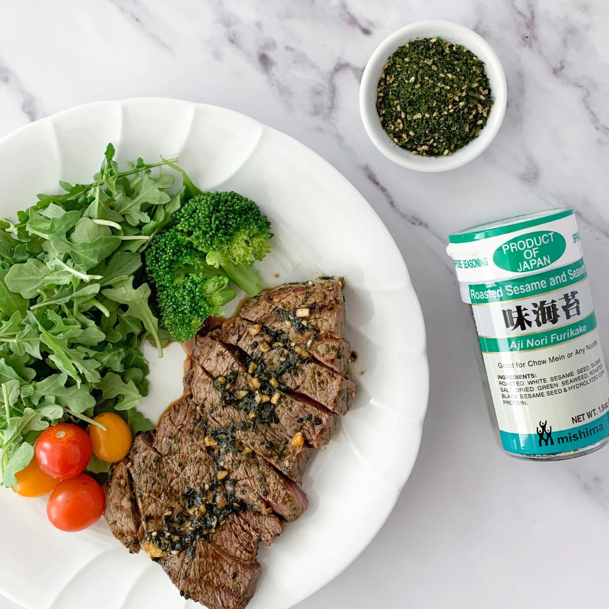 Generic Japanese Furikake Seasoning - Nori Komi, Seto Fumi, Ajinori - 1.9oz Pack of 3