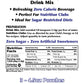 Gramzero Blueberry Zero Calorie Sugar Free Drink Mix, Great For Nutrition Club Loaded Teas, Stevia Sweetened