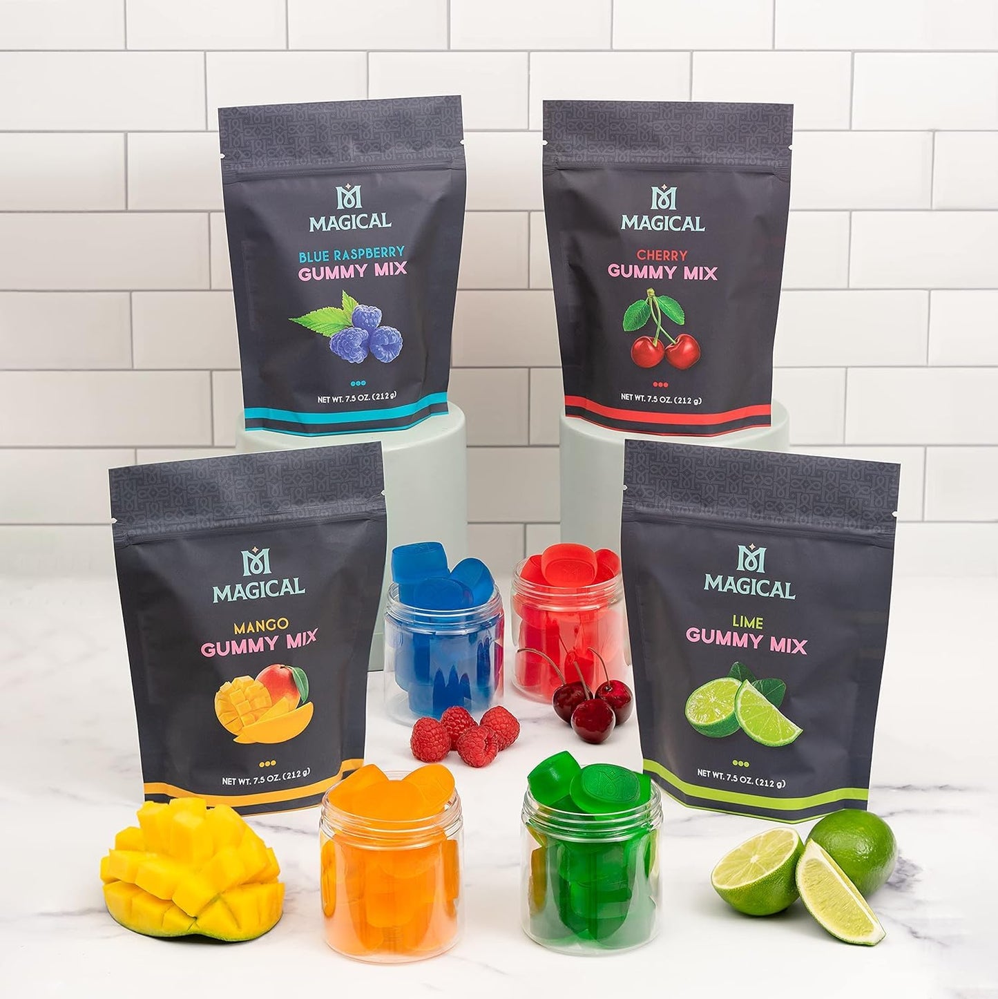 Magical Butter Normal Gummy Mix 4 Pack - Watermelon & Orange - Easy  Warm-Water Candy Mix for Homemade Gummies
