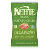 Kettle Brand Potato Chips, Jalapeno, 5 Ounce Bags (Pack Of 8)