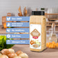 Dependable Foods Minced Onion - 6 Oz. Jar - 100% Natural, Kosher, Dehydrated Onion Flakes Convenient Versatile Seasoning - Non-G