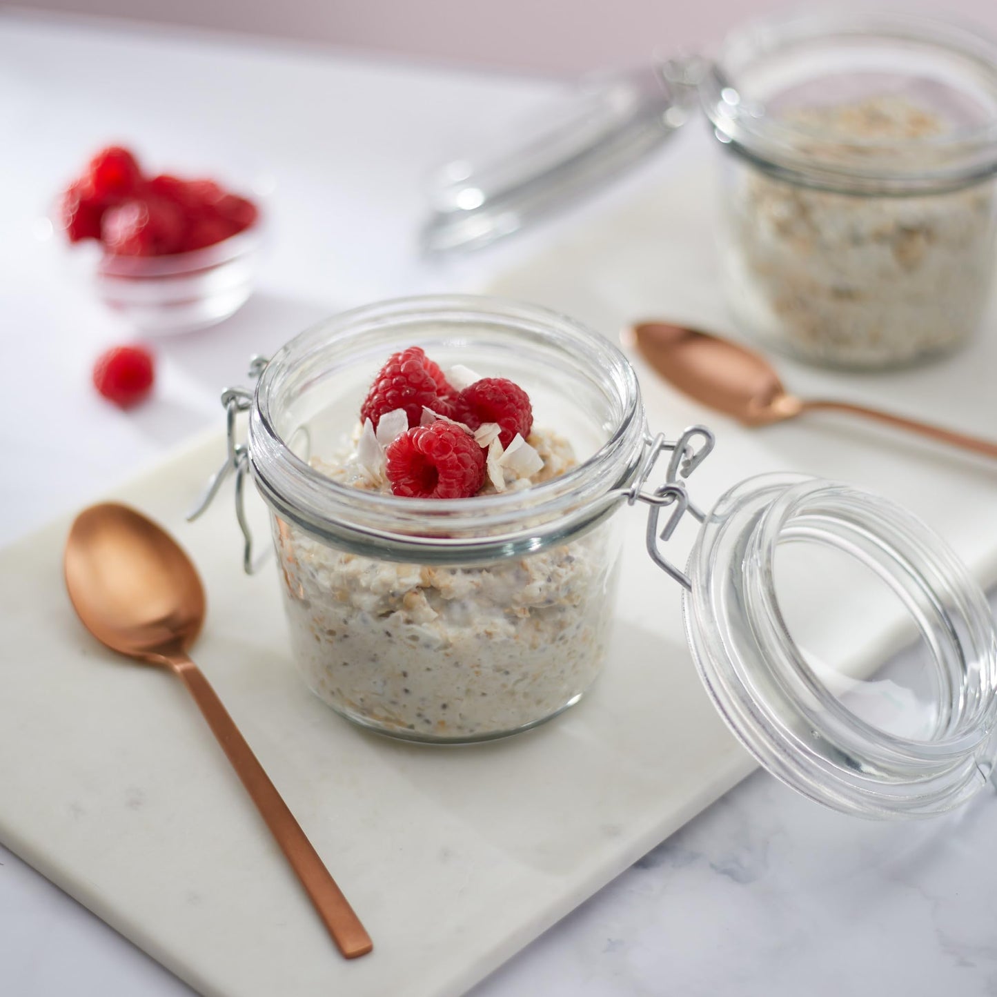 Qia Superfood Organic Gluten Free Creamy Coconut Instant Oatmeal, 6 Packets, Non-Gmo, 35G Whole Grains, 6G Plant Based Protein,