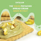 Eatalian By Amz Better Vegan Pistachio Cream, 17.63 Oz/ 500 Gr, Delicious Vegan Spread With A Uniquely Sweet Taste, Ideal On Bre