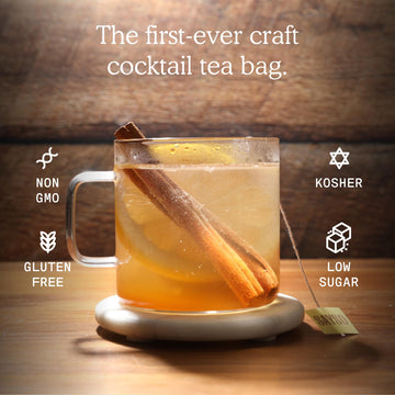 SAYSO Hot Toddy Cocktail Tea Bags - Organic, Gluten-Free, Non-GMO - Infuses with Cold Water - 8 Count