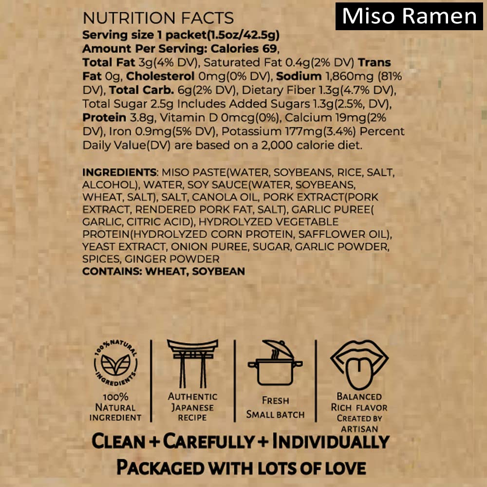 Kitchen Kurume Tonkotsu Ramen Broth Concentrate (Pack Of 6) & Miso Ramen Soup Base Concentrate (Pack Of 4) Assorted, Made In Usa