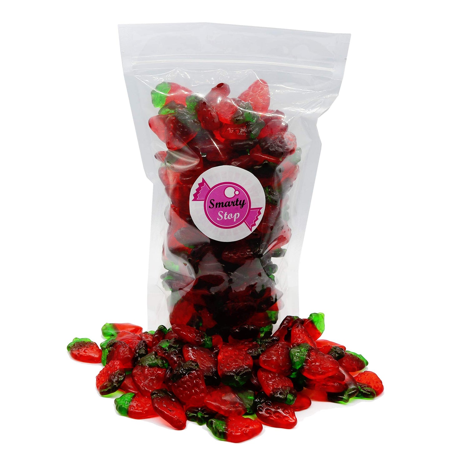 Smarty Stop Gummy Collections (Strawberries, 2 Pound (Pack Of 1))