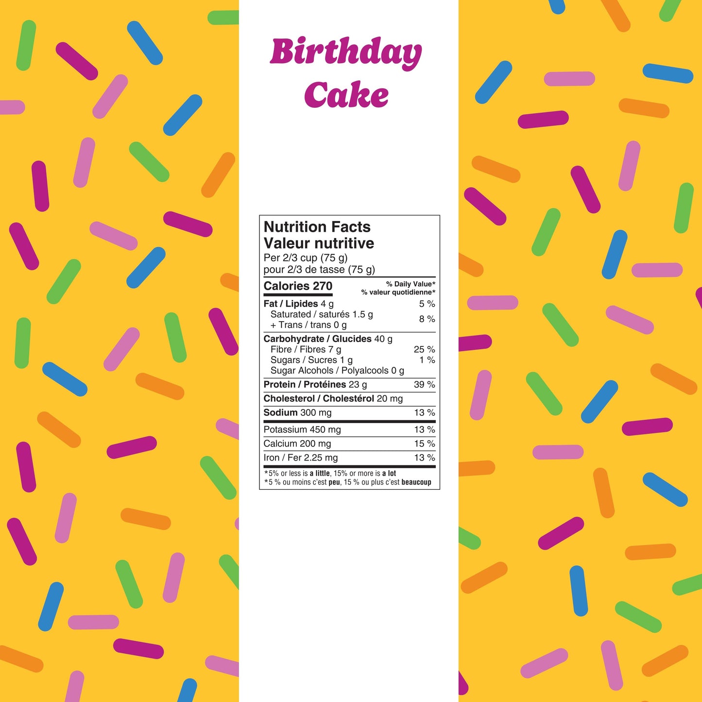 Flourish Protein Pancake & Waffle Mix, Birthday Cake Flavour, 430 g (2 Pack), High in Protein & Fiber, No Added Sugar
