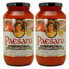 Paesana Traditional Roasted Garlic Pasta Sauce - Gluten Free, Vegan and made with 100% Imported Italian Tomatoes - Packed in USA