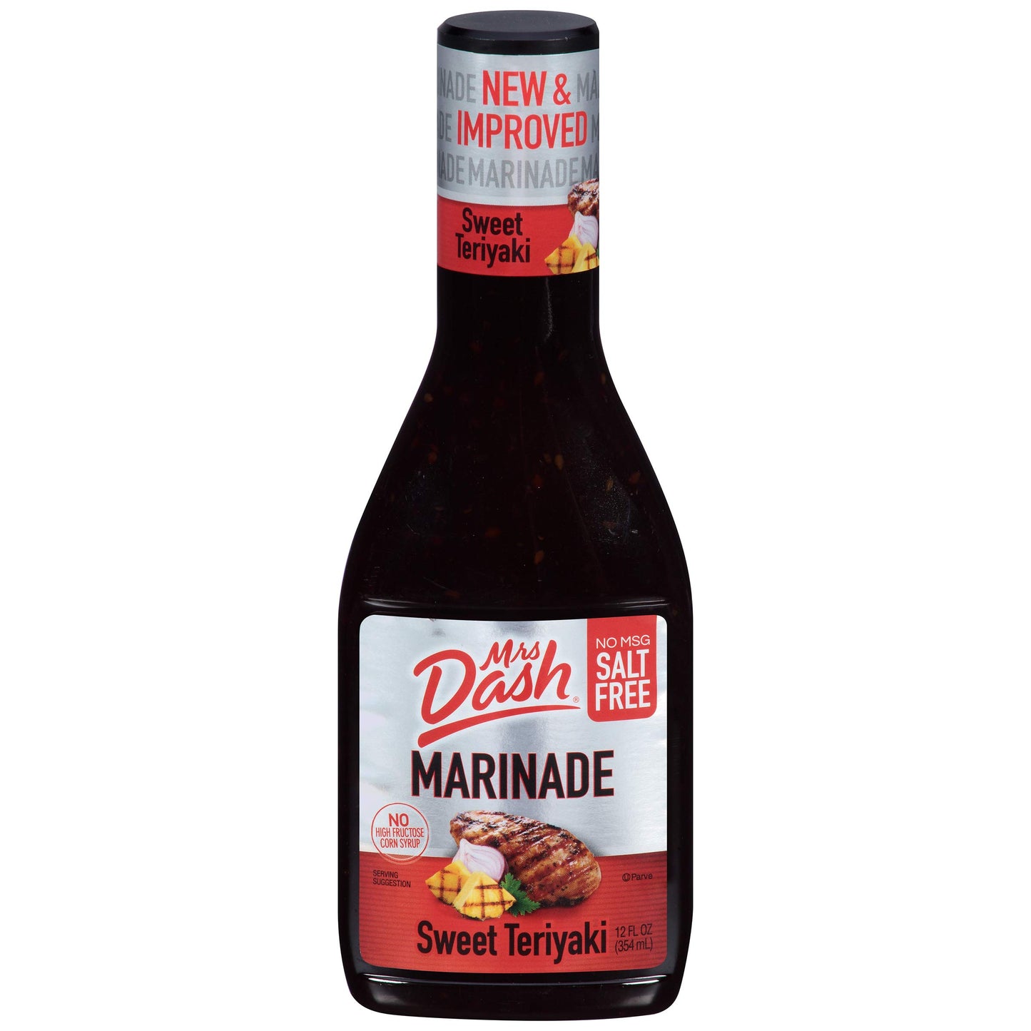 Dash Salt-Free Marinade, Sweet Teriyaki, 12 Ounce (Pack Of 6)