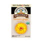 Newmans Own Organic Turmeric Ginger Herbal Tea, Caffeine-Free, 6 Pack of 20 Tea Bags, Savory & Spicy Flavors