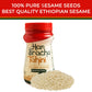 Har Bracha Tahini Paste (17.6 Oz). 100% Natural, Vegan Friendly & Kosher Pure Ground Tahina Sauce. Raw Roasted Sesame Seeds For
