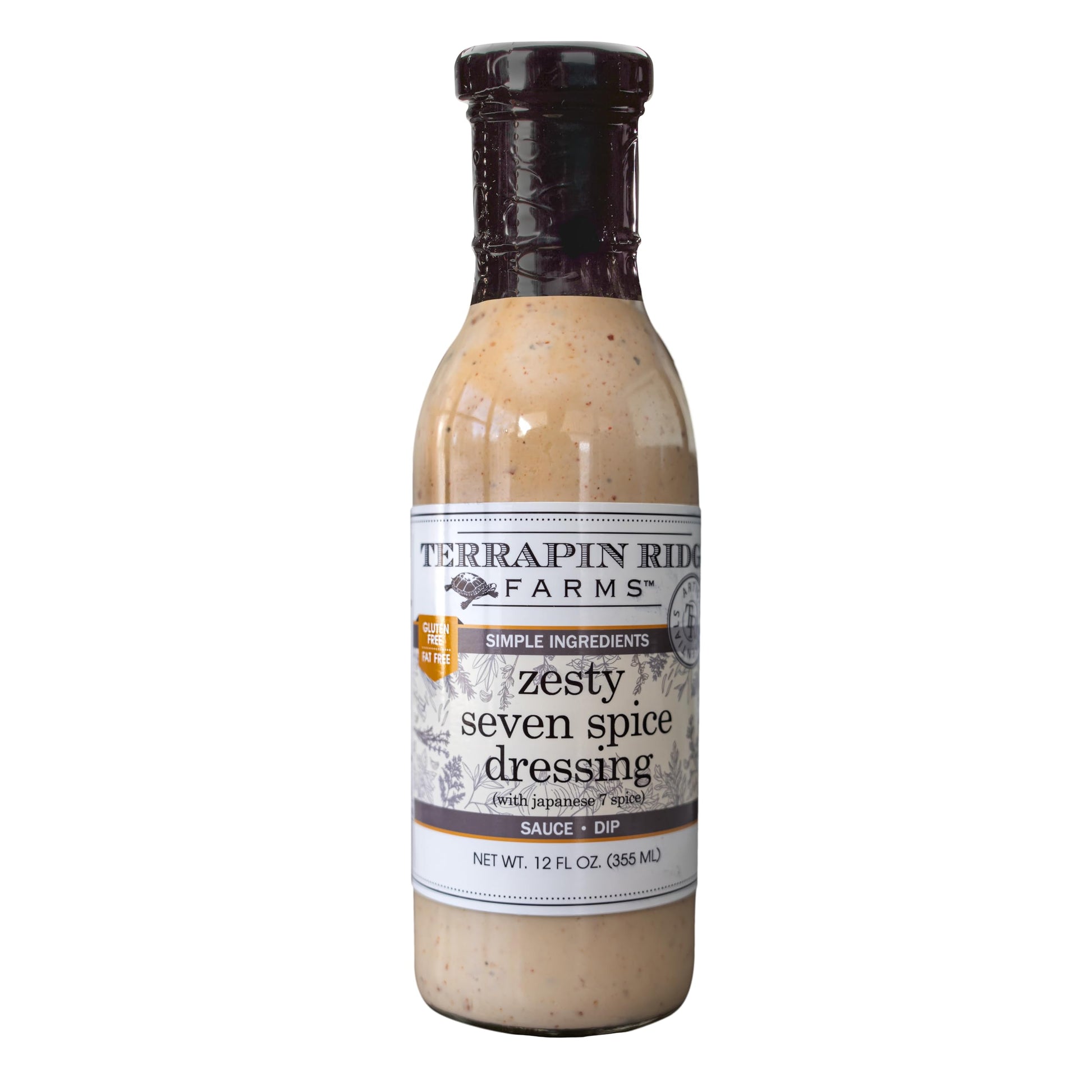 Terrapin Ridge Farms Zesty Seven Spice Dressing - 12 Fl Oz Bottle