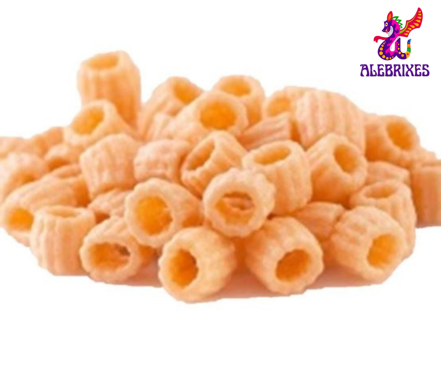 Alebrixes | Mexican Wheat Donut Project Pieces 8Oz (226G) |Duritos - Mexican Snack | Chicharron - Fritura De Harina Para Freir | Savory, Classic, Crispy, Mouth-Watering | Handcrafted In Mexico.