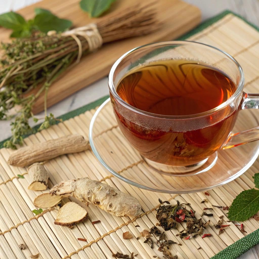30 Pcs Formula Ginseng Treasure Tea  Kidney Tea Formula Ginseng Six Treasure Tea  Kidney Cleanse Tea  Organic Kidney Cleanse Herbal Tea  Kidney Tea (30pcs)