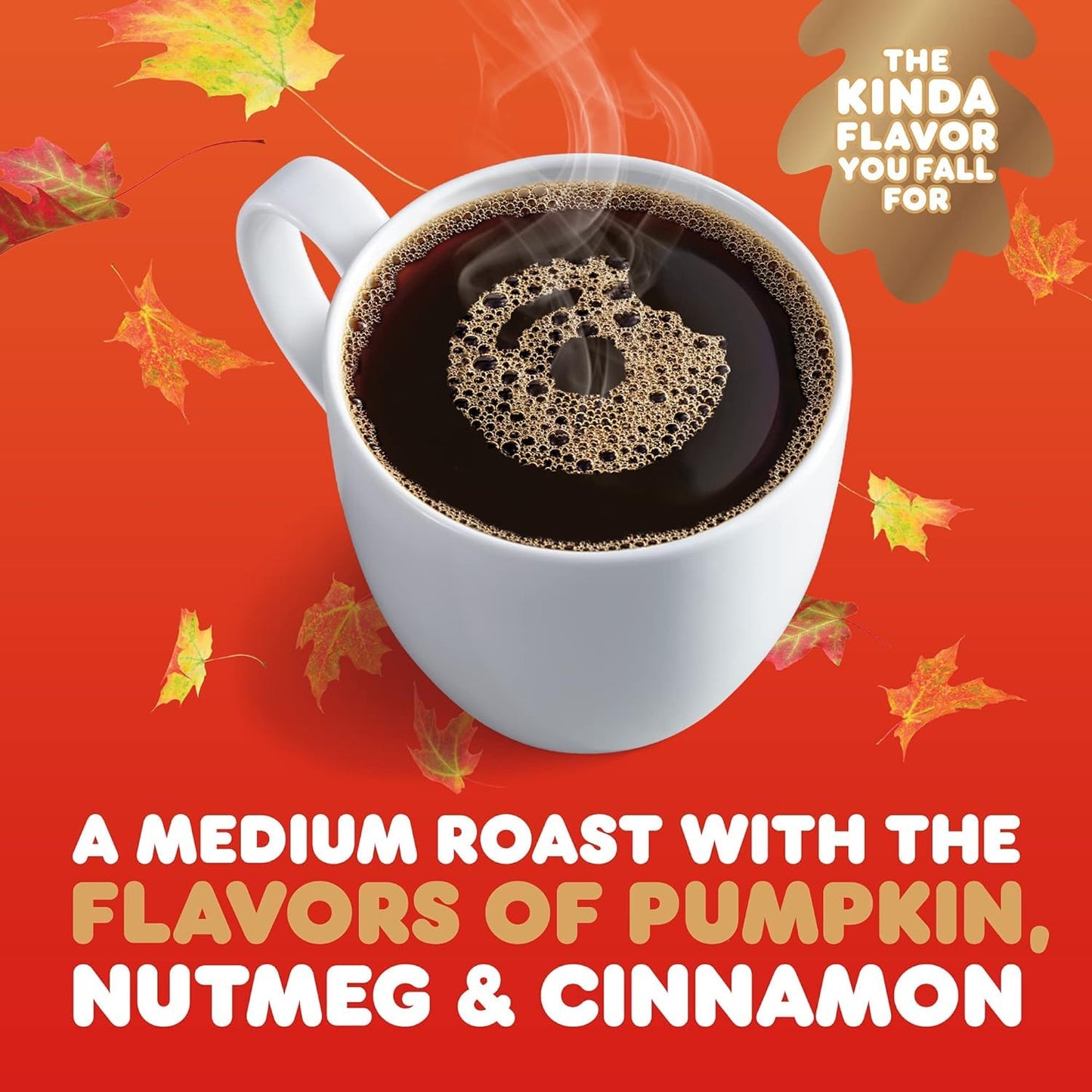 Dunkin Pumpkin Spice Flavored Ground Coffee, Medium Roast, 11 Ounces (Pack of 1)