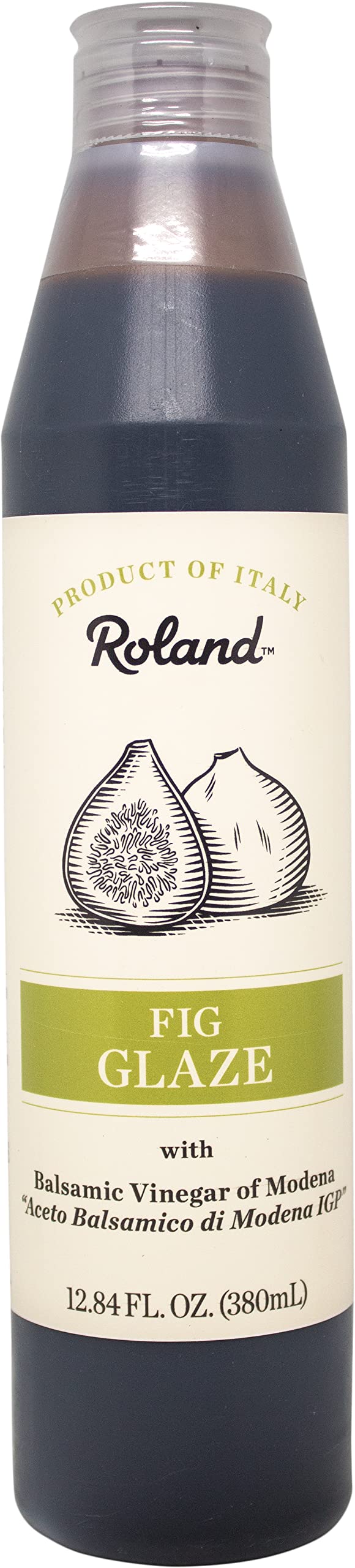 Roland Foods Fig Balsamic Vinegar Glaze Of Modena, Specialty Imported Food, 12.84-Ounce