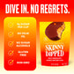 Skinnydipped Milk Chocolate Peanut Butter Cups, 4G Sugar, Low Sugar, No Palm Oil, Gluten Free, 3.2Oz Bag, 4 Pack (24 Cups Total)