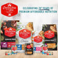 Chicken Soup For The Soul All Natural Enhanced Indoor W/Hairball Care Mature-Themed Dry Cat Food, Real Meat First Ingredient, No By-Products, Supports Intestinal Health, Chicken & Brown Rice, 12Lb