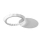Fluted Tartlet / Quiche Pan with Removable Bottom, Round Anodized Aluminum, Choose from 8 Sizes