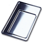 Sheet Pans, 19 Gauge Wire in Rim Aluminum Bun Pan / Sheet Cake Pans, All Sizes