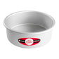 Fat Daddio's Round Aluminum Pans, 16-Gauge Hard Anodized Aluminum, Galvanized Steel 4" high and up to 14" Diameter