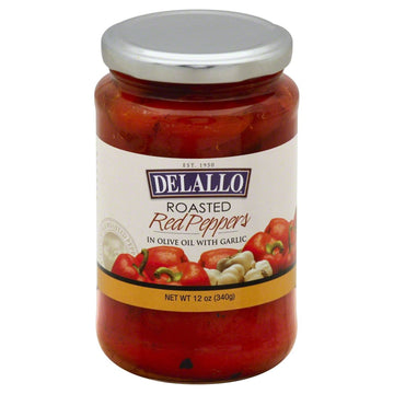 Delallo, Pepper Red Rstd Garlic, 12 Oz, (Pack Of 12)
