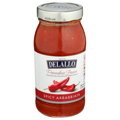 Delallo Sauce Arabia Spcy Pmdro F (Pack Of 6)