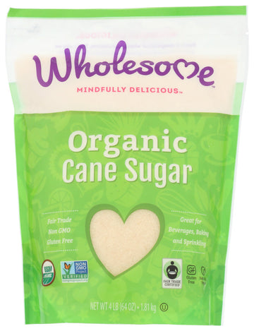 Wholesome Sweeteners Fair Trade Evap Cane Sugar (6X64 Oz)