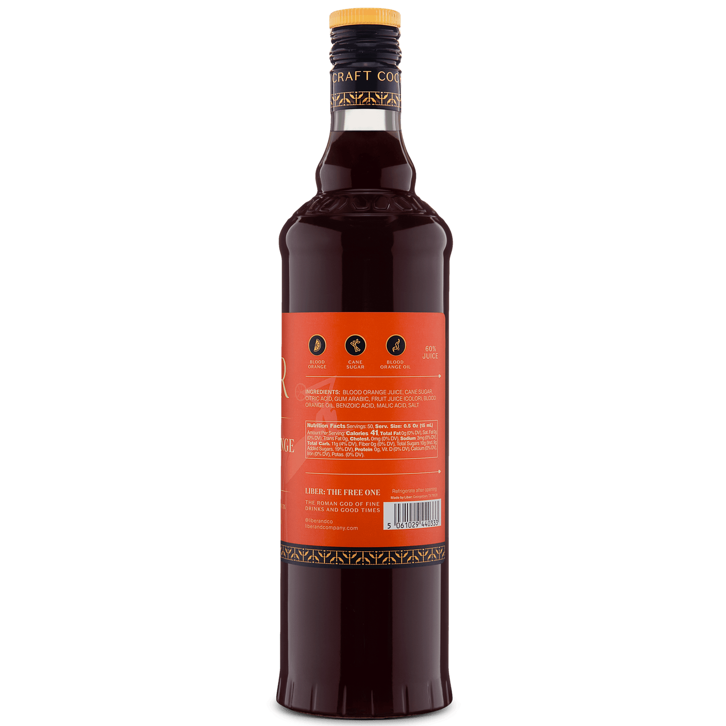 Blood Orange Cordial