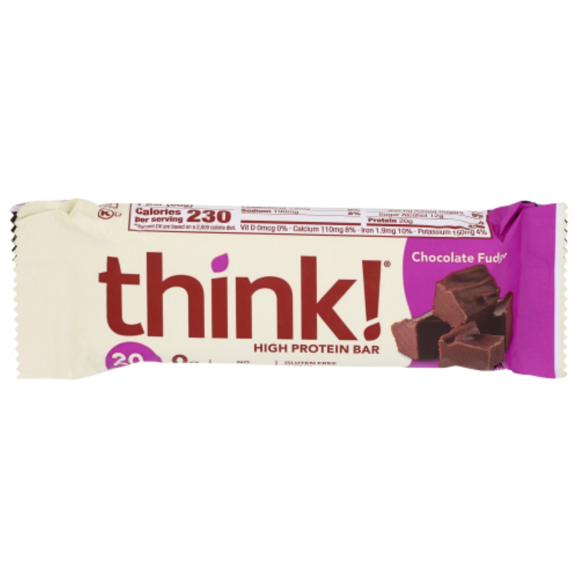 Bar Prtn Choco Fudge Gf (Pack Of 10)