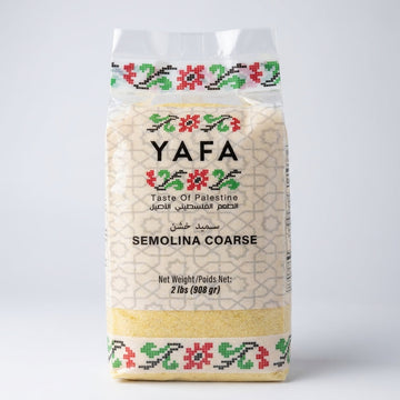 YAFA Semolina Coarse 2 lbs - Premium Palestinian Durum Wheat