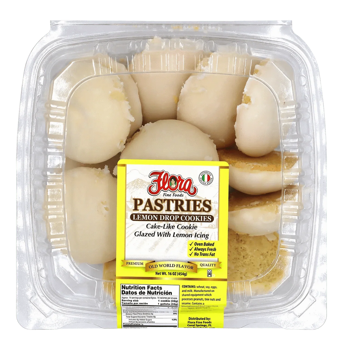 Cake-Like Cookies - Lemon Drop - 16 oz