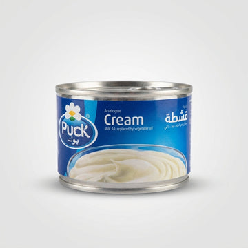 Puck Analogue Cream 170g - Milk 34% Replaced by Vegetable Oil