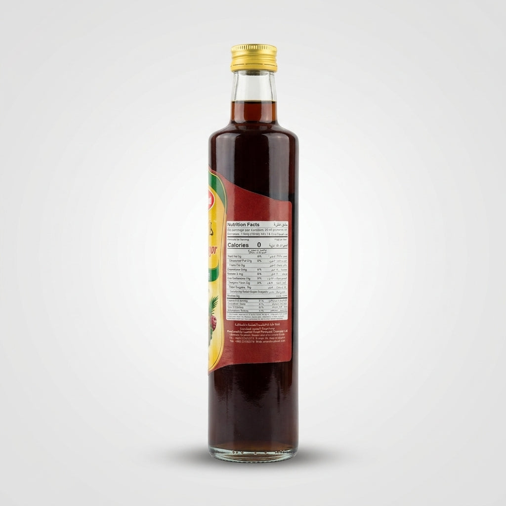 Durra Dates Vinegar 500ml - Authentic Middle Eastern Condiment