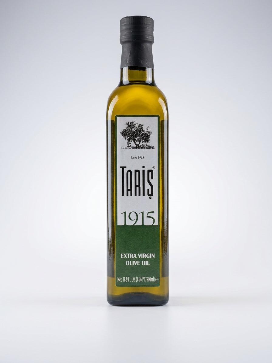 Taris 1915 Extra Virgin Olive Oil 16.9 fl oz - Premium Turkish EVOO