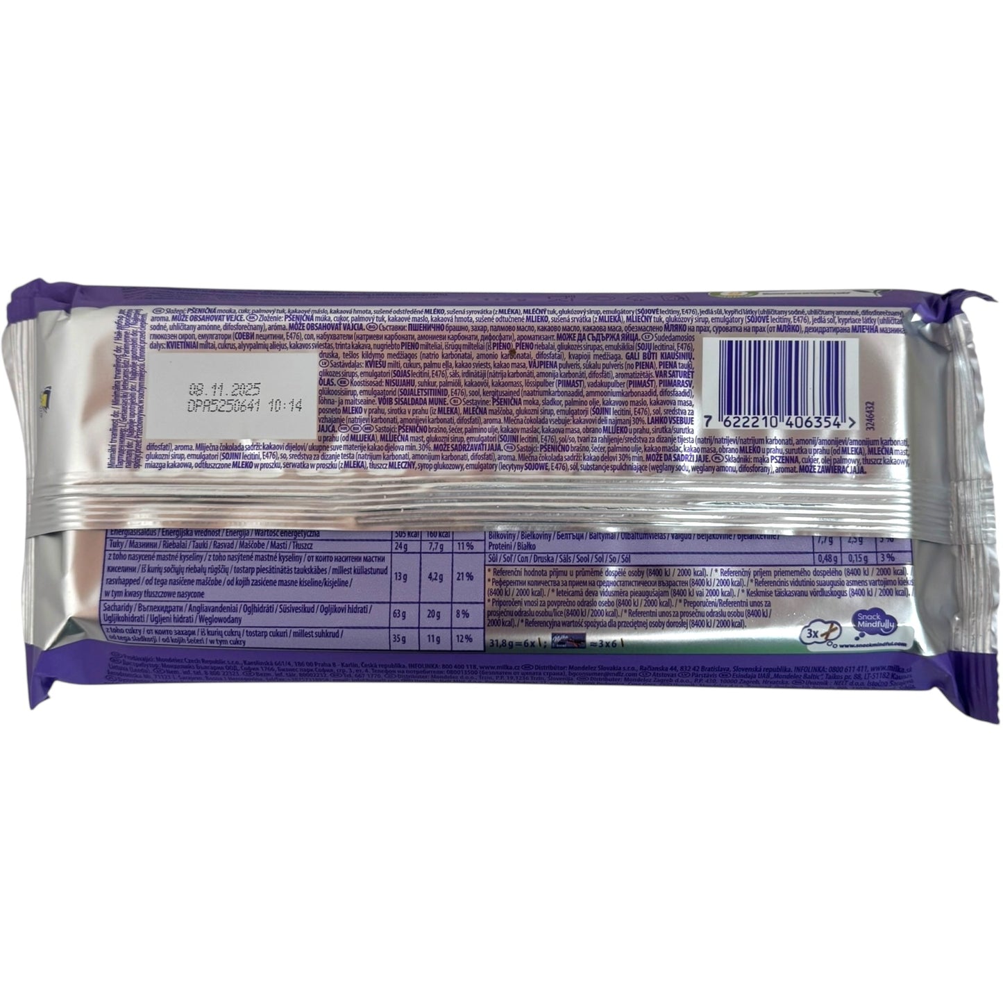 Milka Chocolate Sticks – Creamy Milk Chocolate 112g