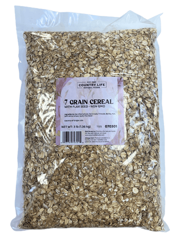 7-Grain Cereal w/ Flaxseed, Non GMO