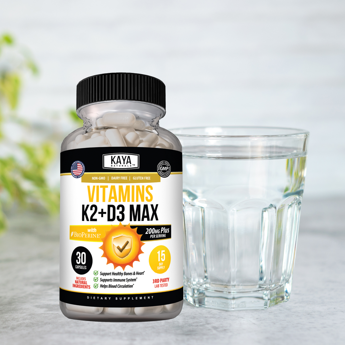 Vitamin K2 + D3 Max