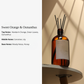 New Household Fragrance Refill Liquid 500ml Large Bottle, Indoor Flameless Fragrance Diffuser Refill with Rattan Sticks, Home Fragrance Ornaments and Aroma Diffuser Scents